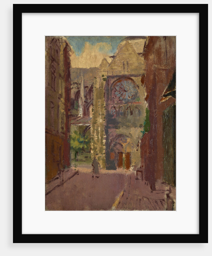 La Rue Pecquet, Dieppe by Walter Richard Sickert